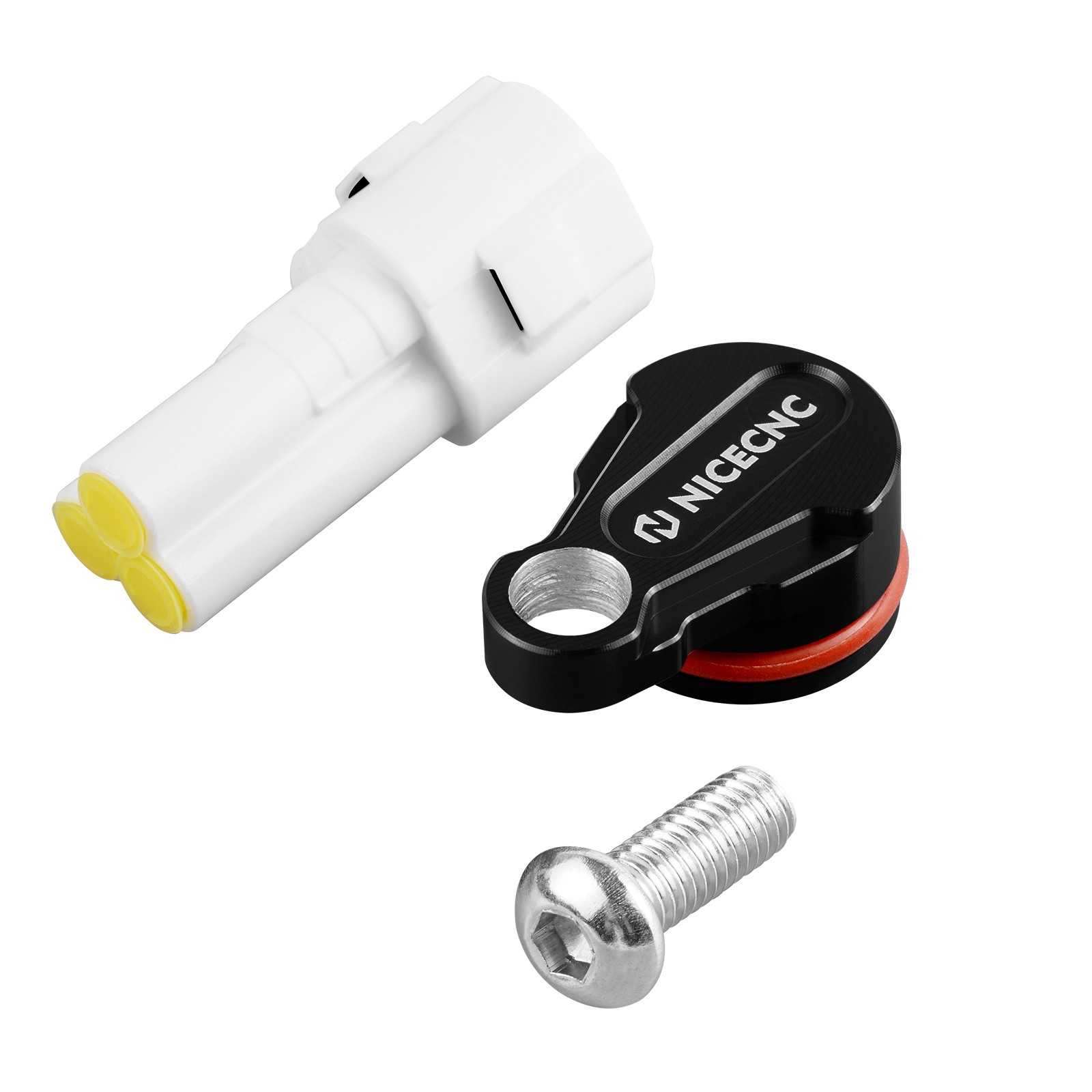 NICECNC Speed Sensor Hole Plug Plate For Yamaha YFZ450X 10-11 YFZ450R 2009-2025