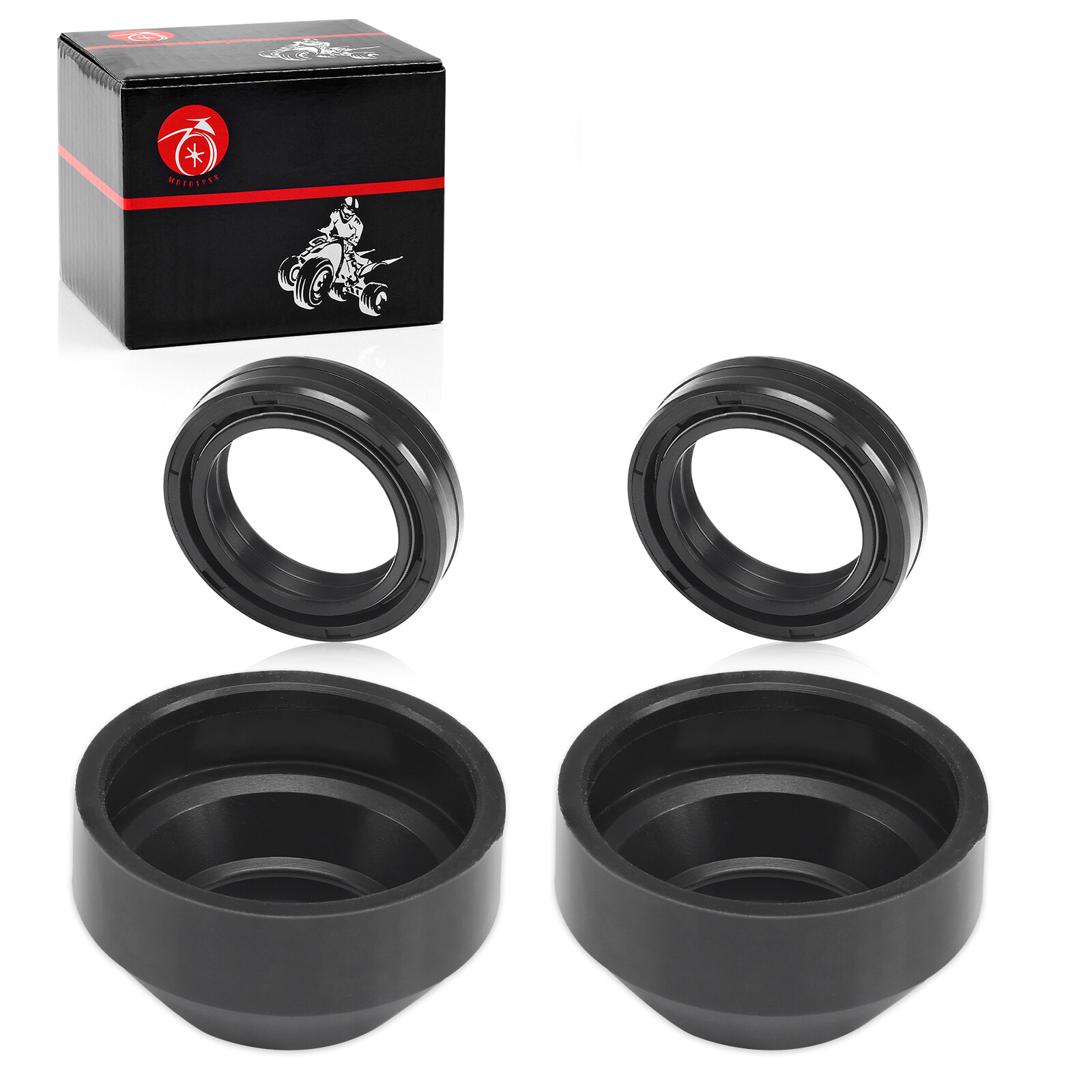 Fork Oil Seals & Dust Wiper Seals For Honda CM450 Hondamatic/Custom/E 1982-1983