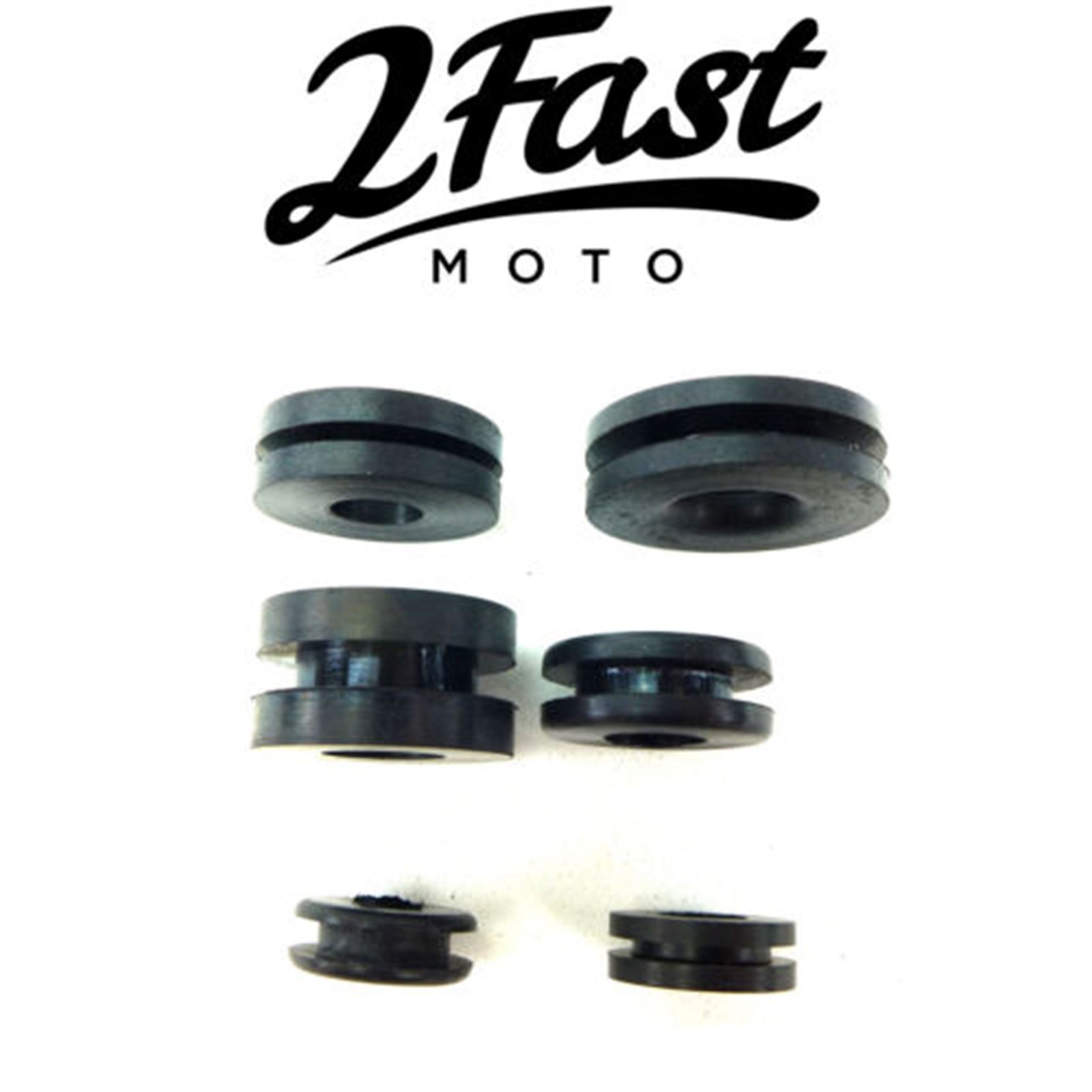 2FastMoto 30-Piece Rubber Reduce Vibration Grommet Variety Pack 2fm-73-3360a