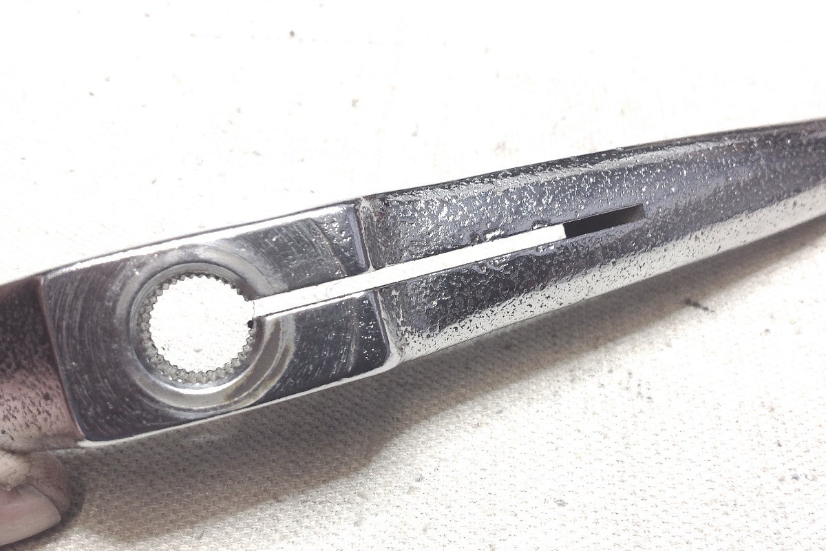 Harley Panhead/Shovel SPLINED Toe-Heal Shifter, Chrome Finish (OEM 1965-84)