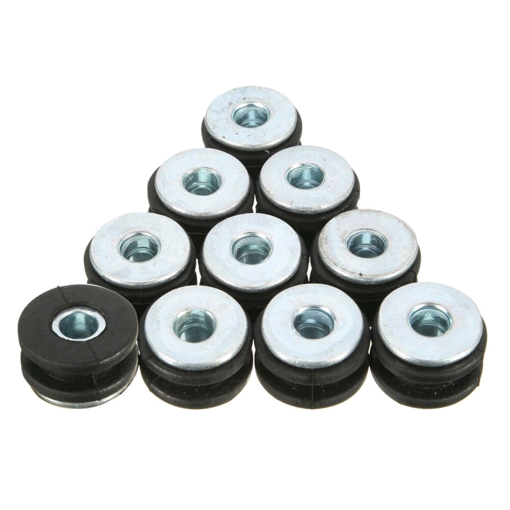 Motorcycle Parts Fairing Panel Rubber Grommet Bolt Shockproof Relief Cushion Pad