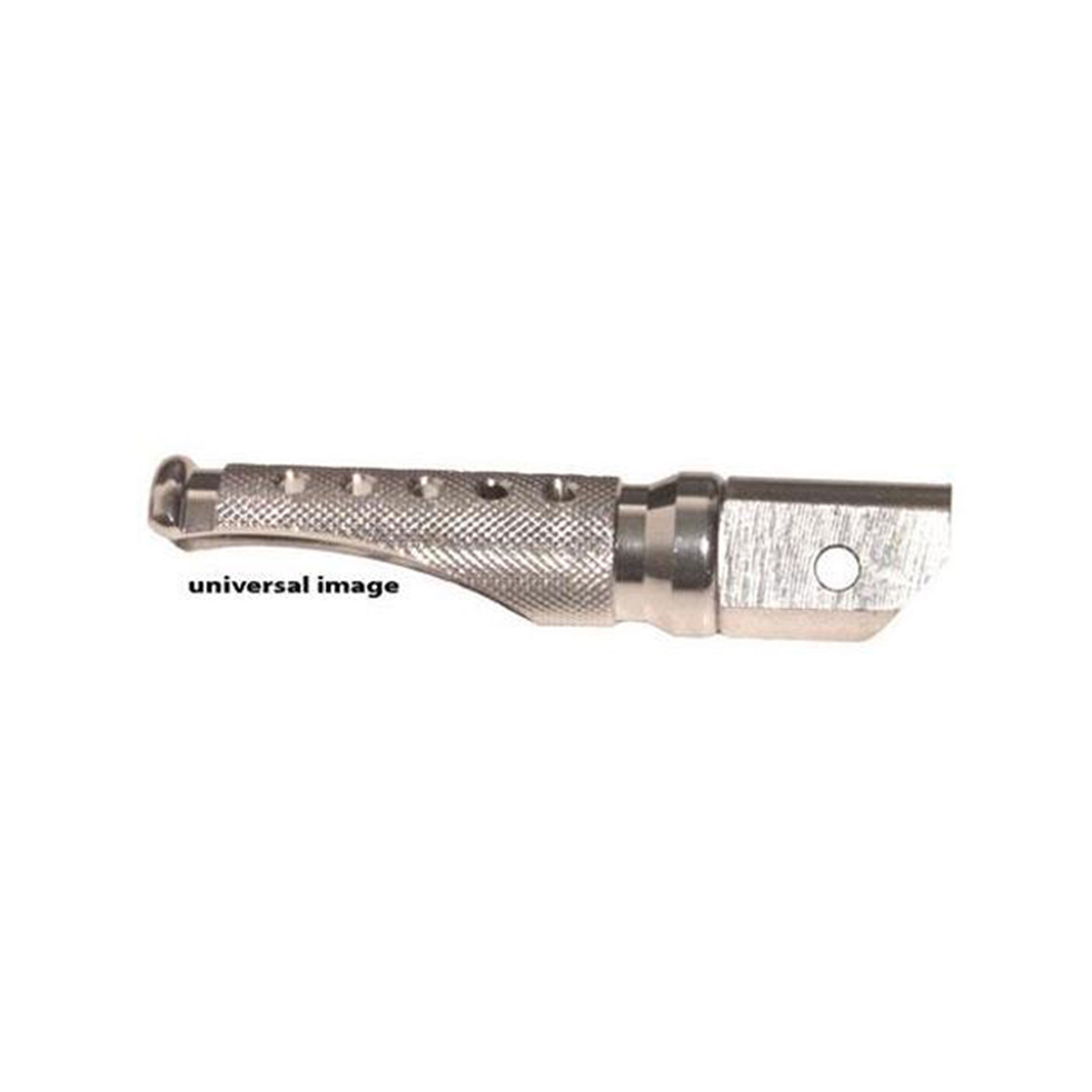 Emgo Slash-Cut Style Rider Footpegs Silver 6061-T6 Billet Aluminum 50-11371A
