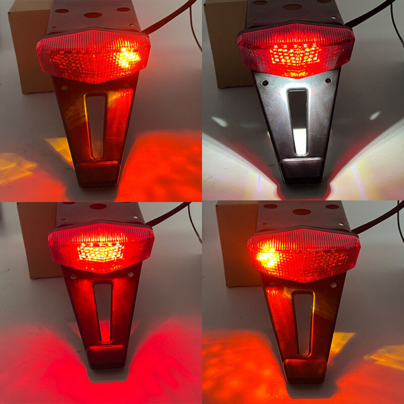 Universal Dirt Enduro Bike Rear LED Tail Light Brake Turn Signal – Off-road
