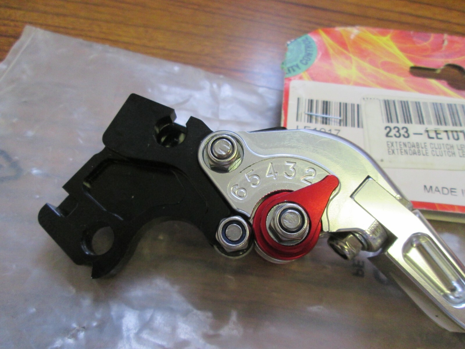 BRAKING.COM ADJUSTABLE + EXPANDABLE LEVER – CLUTCH – SV650 1999-2008