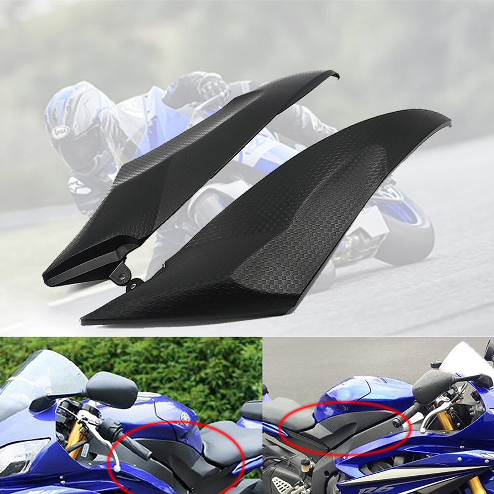 Gas Tank Side Cover Trim Cowl Fairing For YAMAHA 2006-2007 YZF-R6 06-07 YZFR6