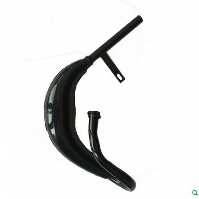 CDHPOWER CDH66 Muffler Black-2 Stroke Gas Motor Engine Kit-Gas Motorized Bicycle