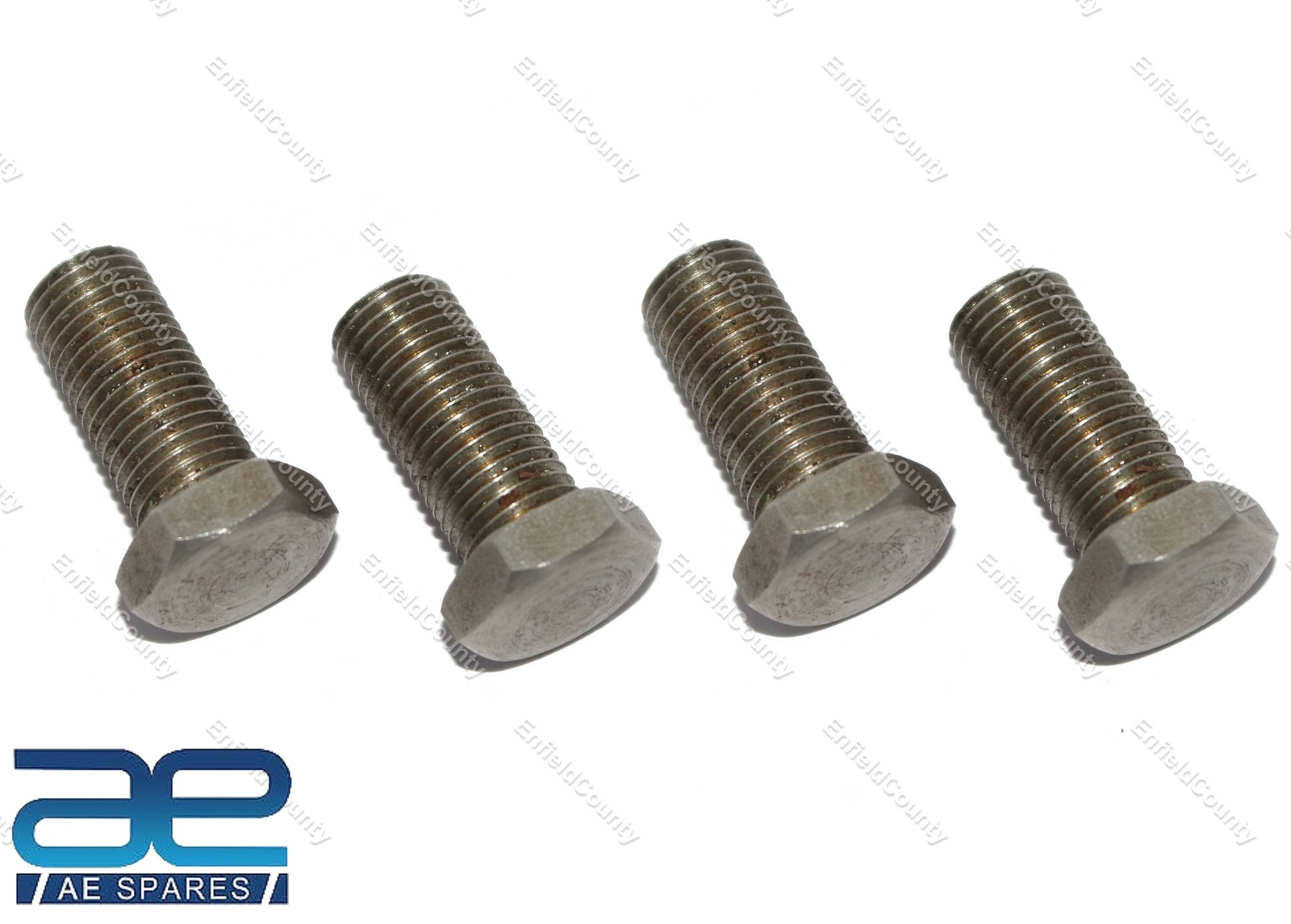 Headlight Lamp Bolt Pair 7/16 ” X 20 TPI for Norton BSA Triumph x 4 Units S2u