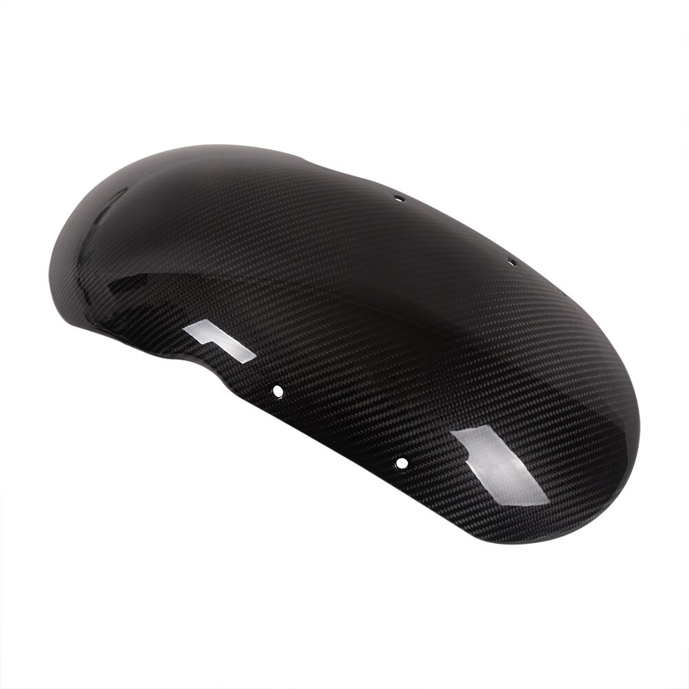 2020 2021 For Triumph Rocket III Carbon Fiber Front Fender Mudguard With Bracket