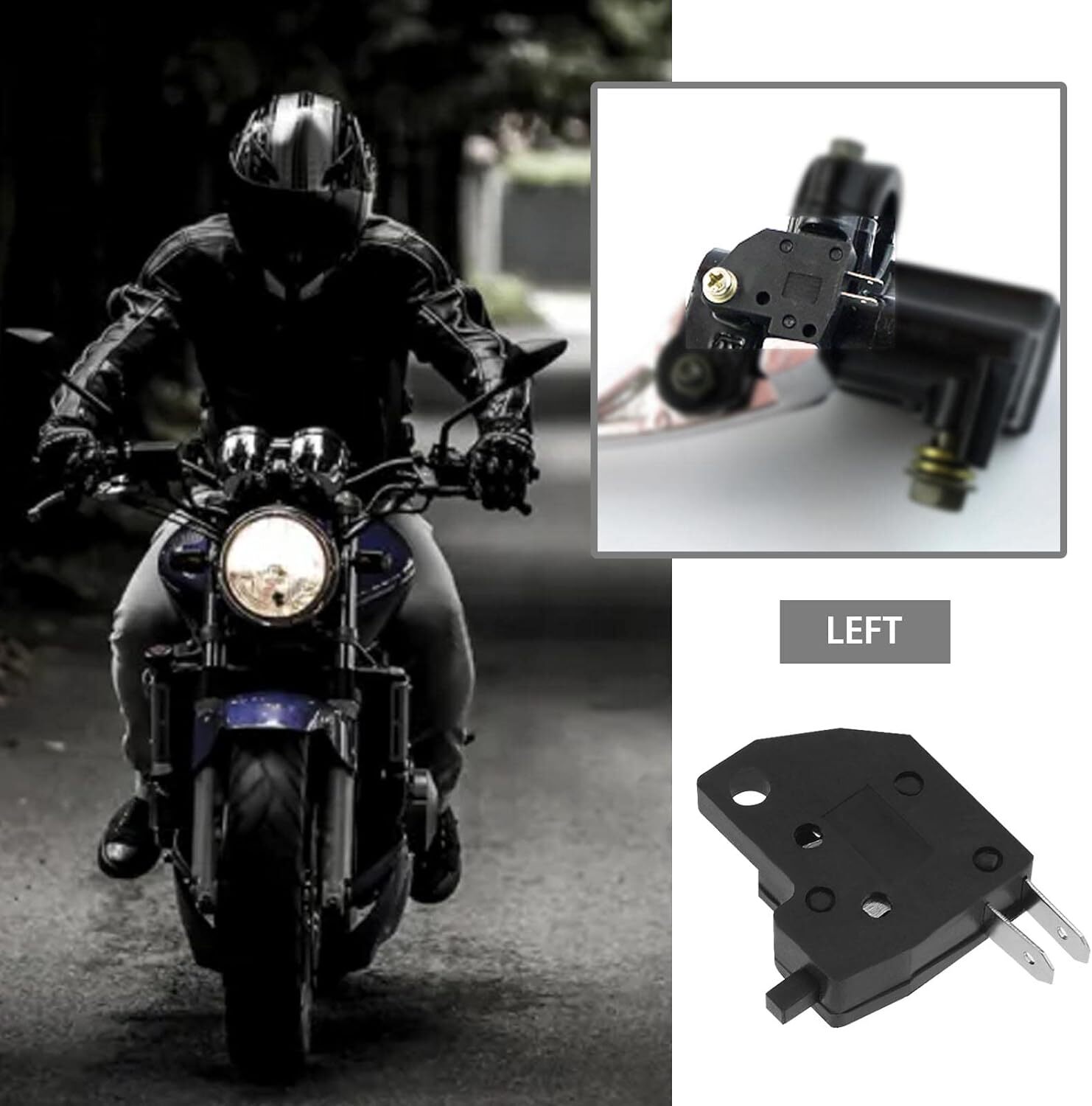 Motorcycle Brake Light Switch Click Front Stop Lever Clutch For Suzuki Kawasaki