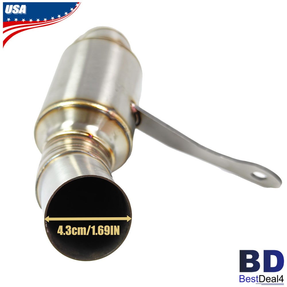 1PC Motorcycle Exhaust Mid Pipe Connect Tube For CF-Moto CLX700 700-CLX 2020-25