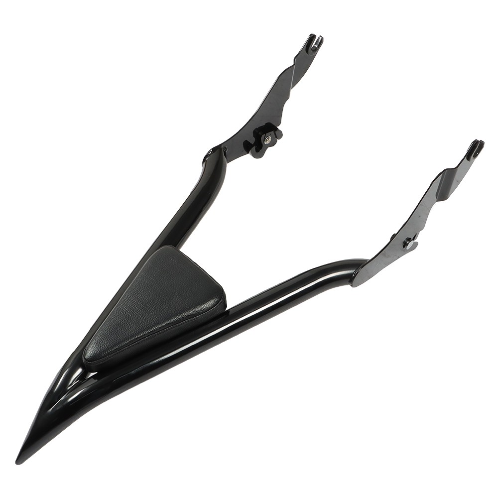 16″ Backrest Sissy Bar For CVO Touring Road King Glide Street Glide Black