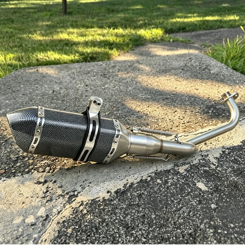 For Honda Grom 125 MSX125 Exhaust System Muffler On Pipe DB Kill Slip-On 2013-24