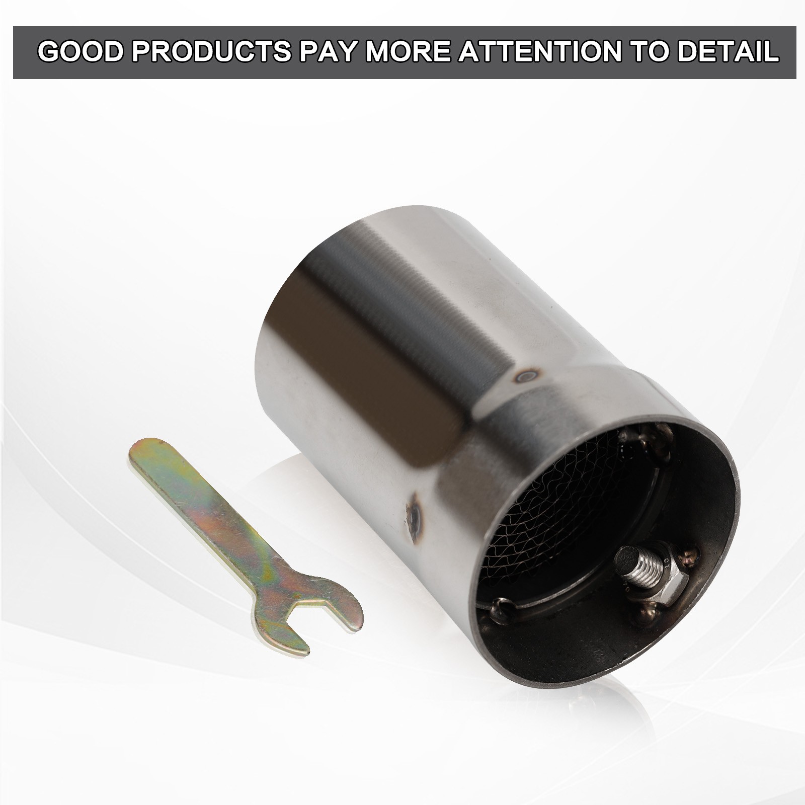 Universal Motorcycle Exhaust Muffler Pipe Can Insert Baffle DB Killer Silencer