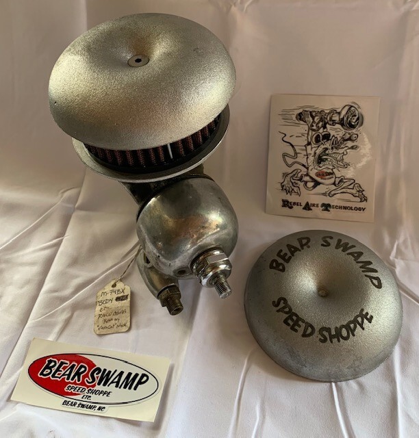 R.A.T. Custom Air Cleaner for Linkert Carburetor – Plain Cover