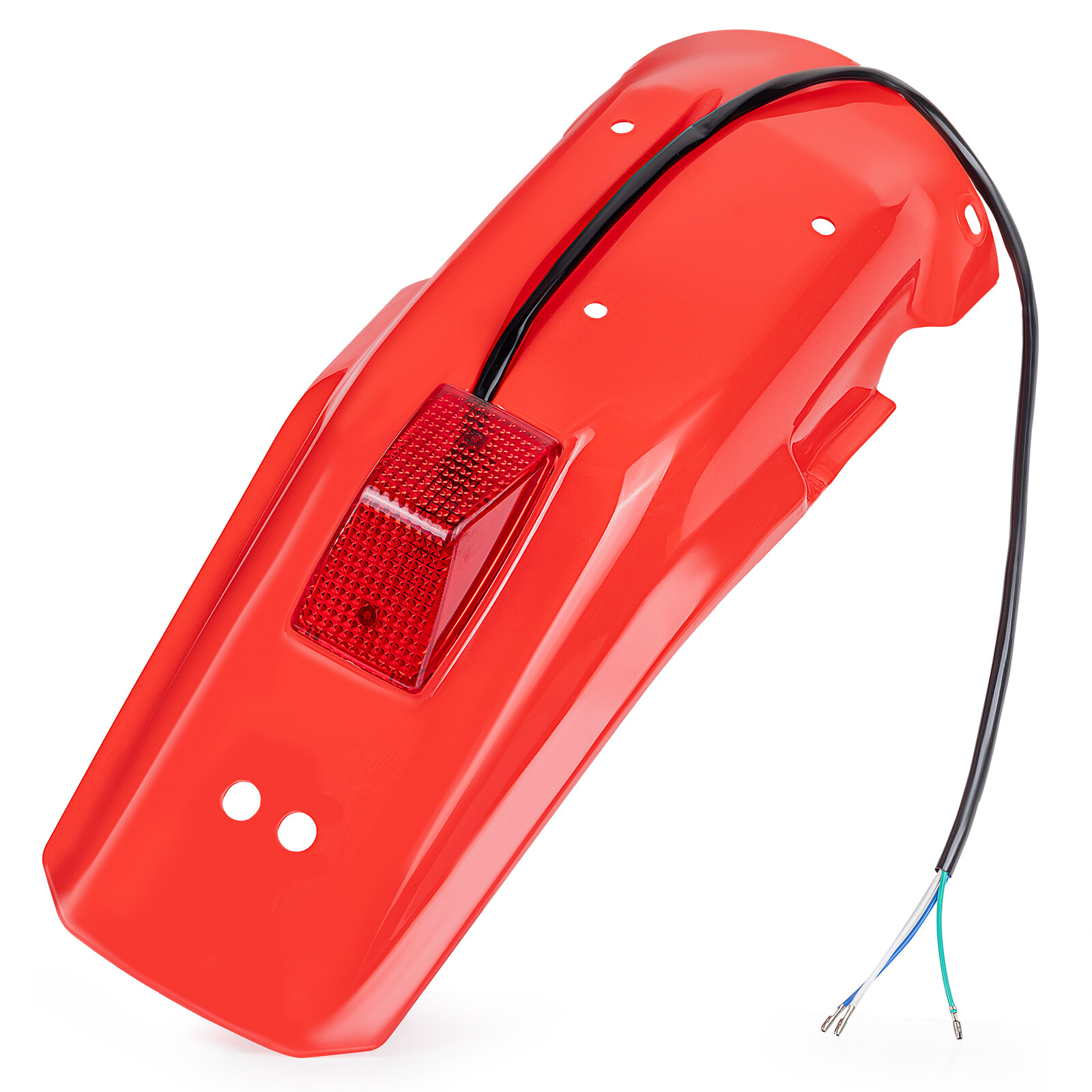 Red Rear Fender & Taillight for Honda XR250R XR600R XR650L XR350R XR250L 1985-24