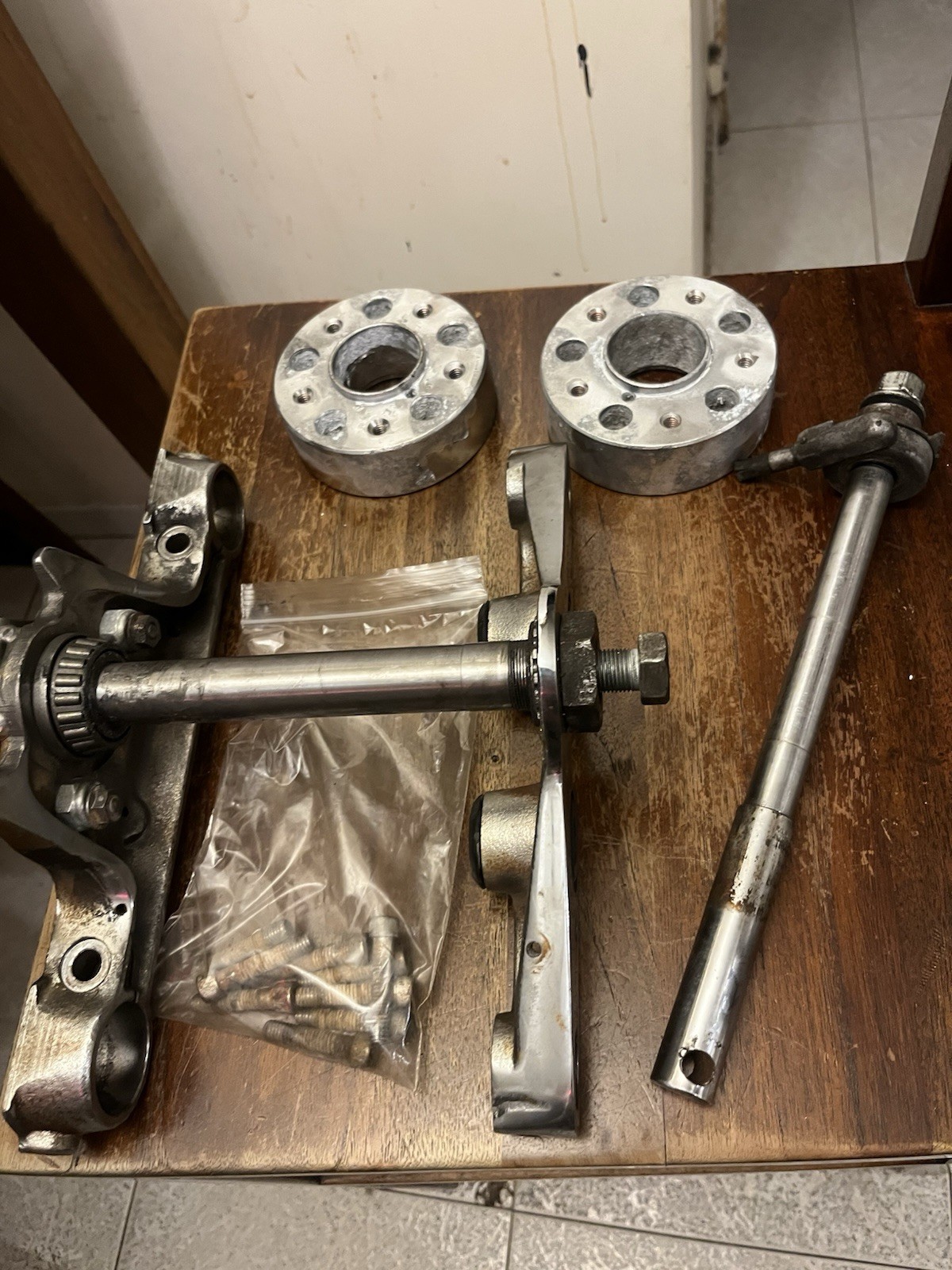 Harley 39mm Front End WIDE GLIDE Conversion full Kit