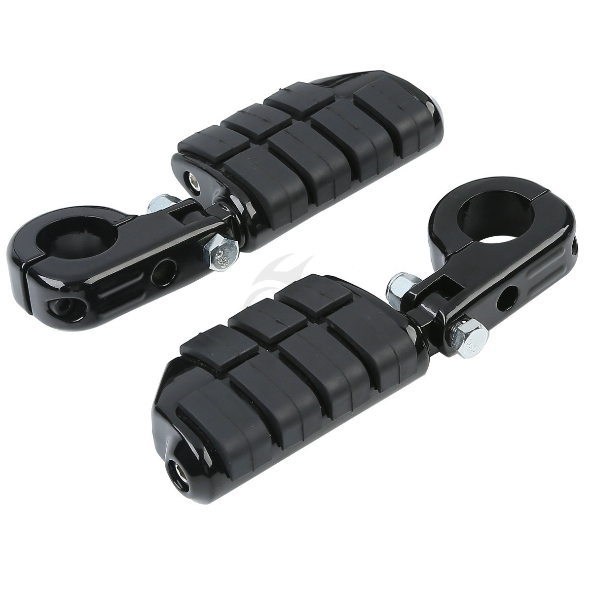 1-1/4″ 1.25″ 32mm Highway Engine Guard Footpeg Pegs Footrest Mount Clamps TCMT