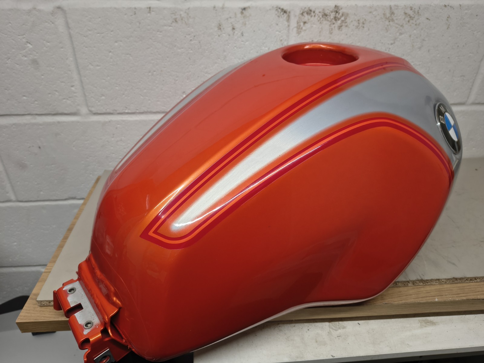 BMW R12S Fuel Petrol Tank Lava Orange R12 S 2025 16115B35945