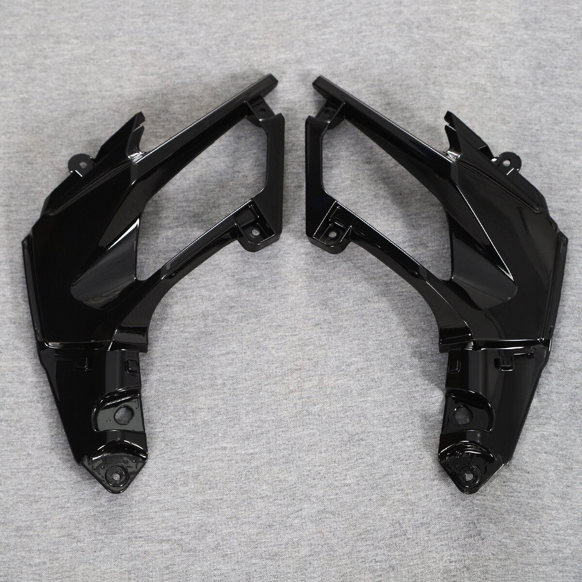 Glossy Black Fairing Kit For Kawasaki Ninja 400 2018-2023 EX400 ABS Injection