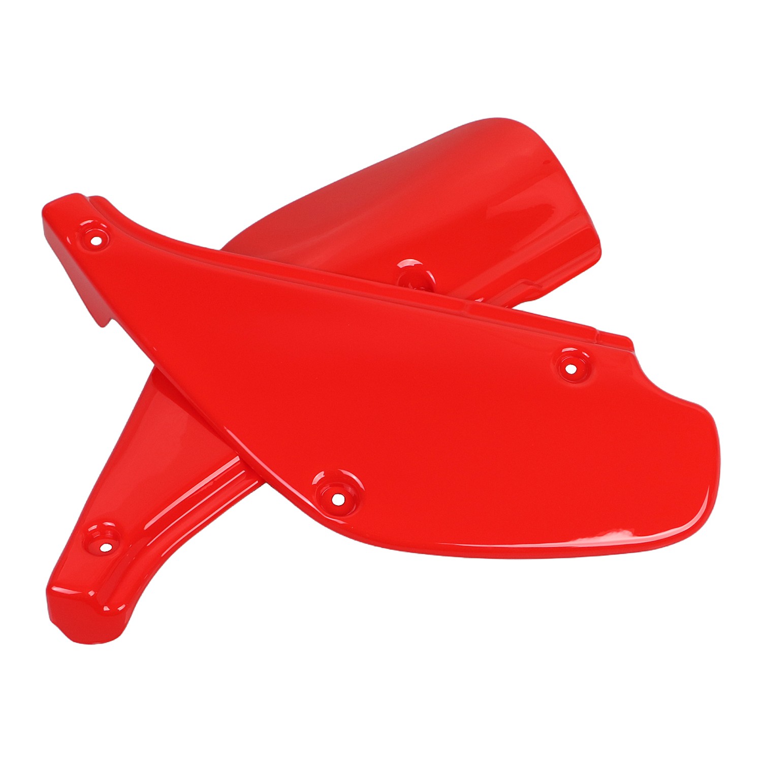 Red Plastic Left Right Side Cover Panels Plate For Honda XR80R XR100R 1988-2000