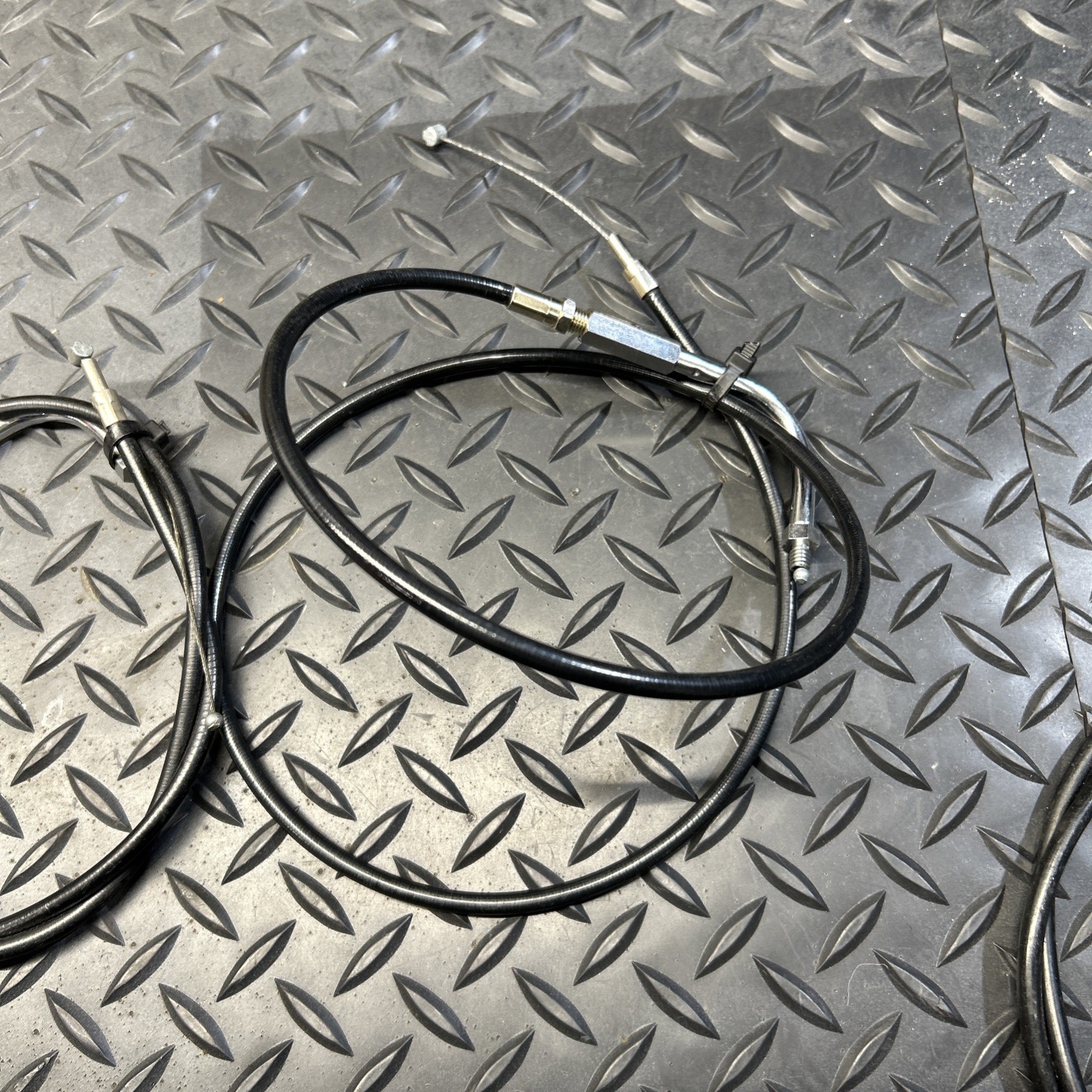 Harley Davidson – Black Vinyl Throttle Cable (B) 45” Length