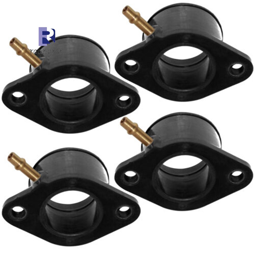 COMPLETE RIGHT LEFT INTAKE CARBURETOR HOLDER FOR KAWASAKI KZ650D SR 1977-1979