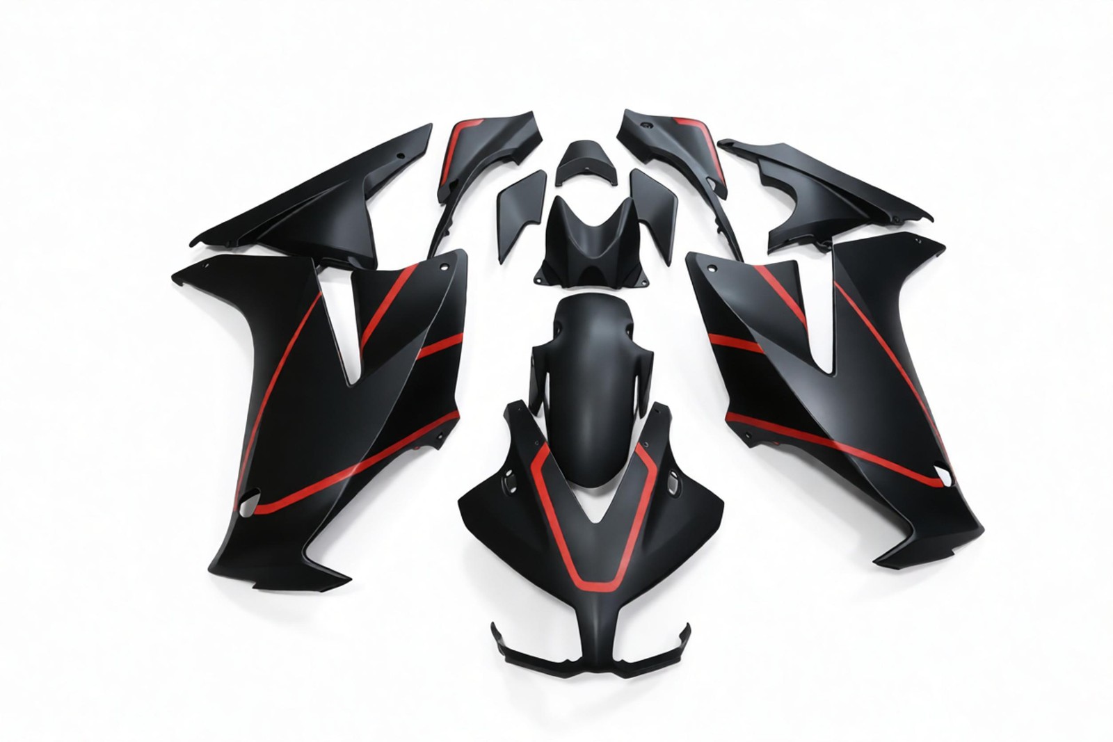 ABS Bodywork Fairing Kit+Bolts For Honda CBR300R 2015-2023 Injection fairings