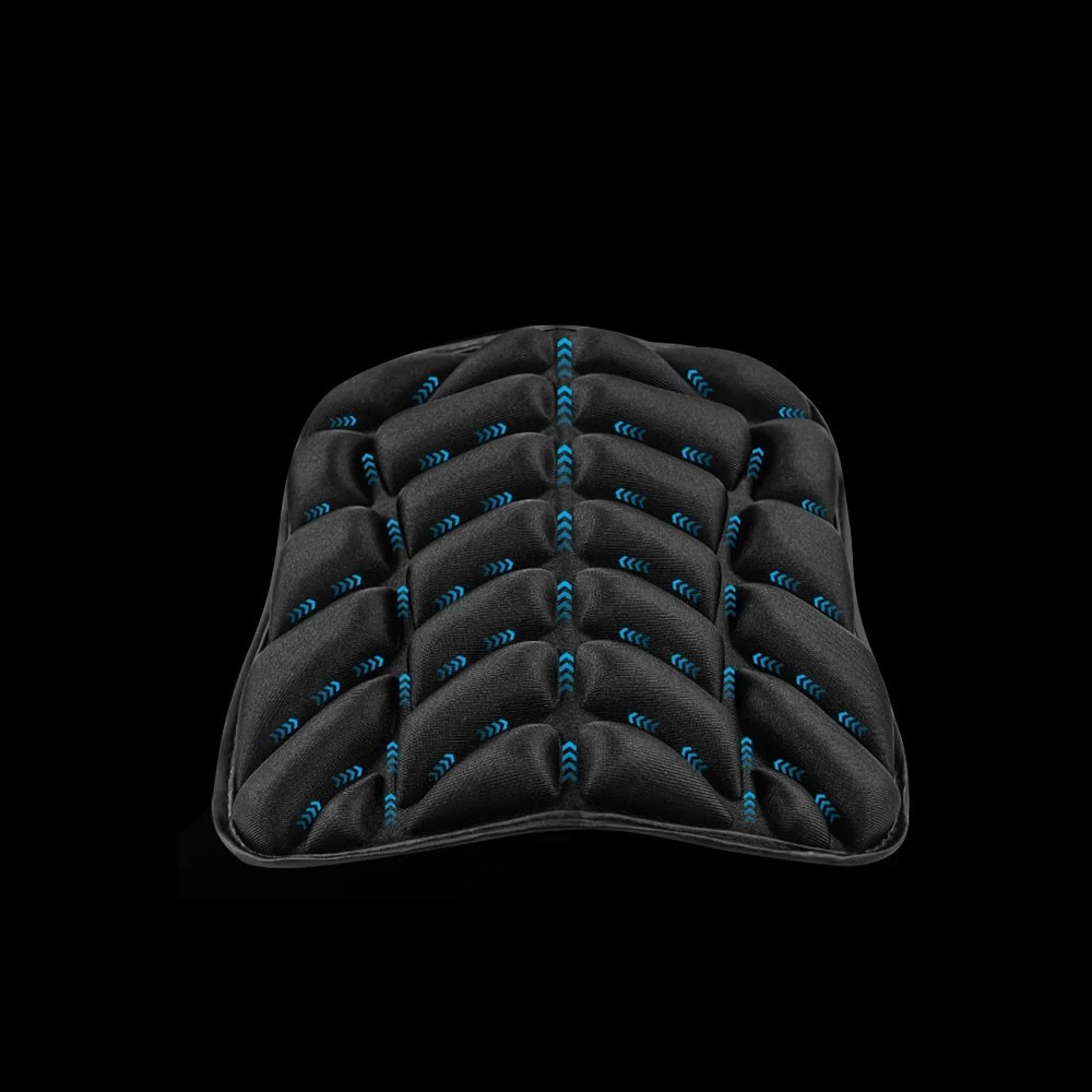 Black Motorcycle Parts Seat Cover Cushion Shockproof Pad Breathable Accessories