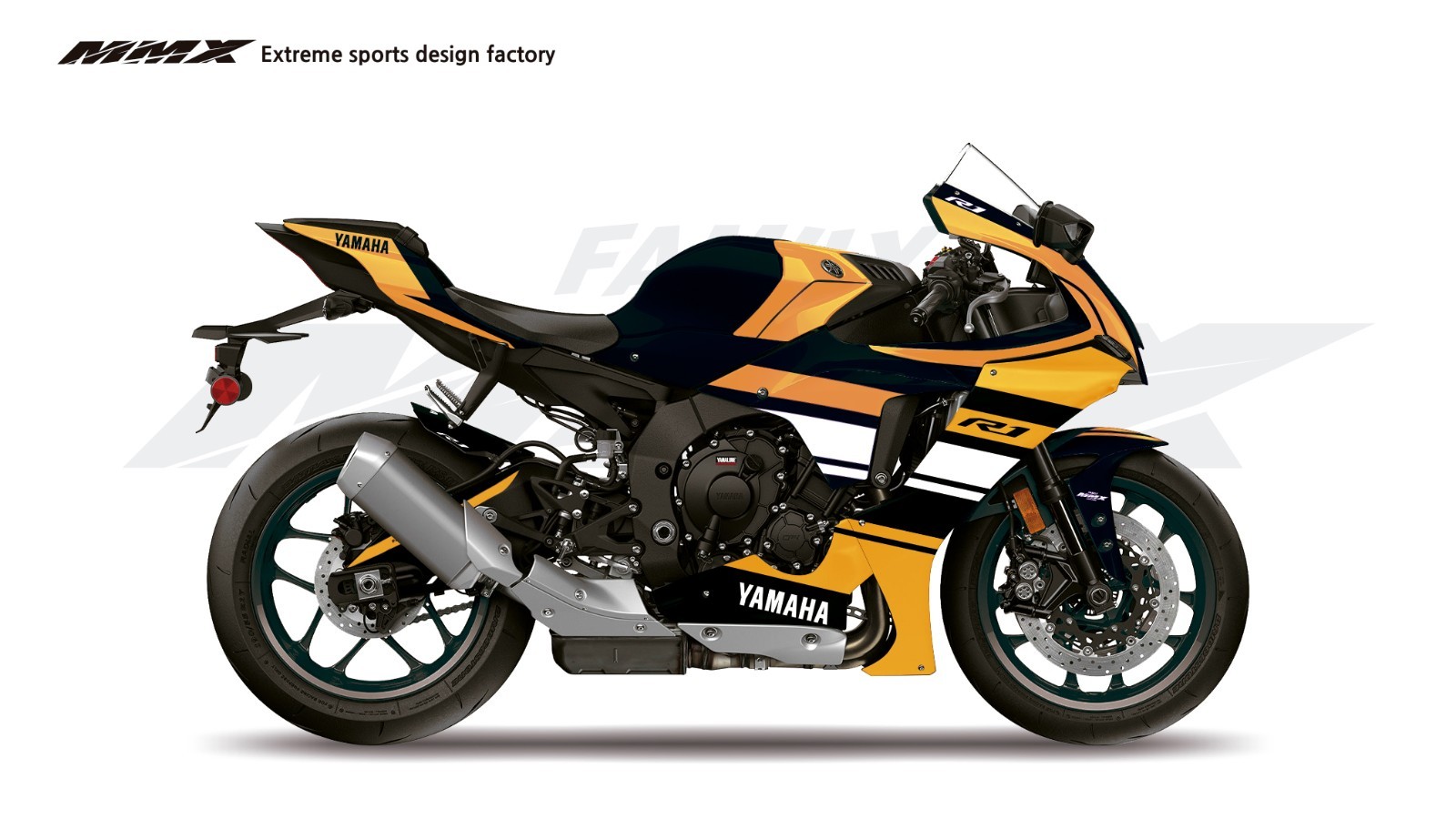 YAMAHA YZF R1 / Yellow Line Design