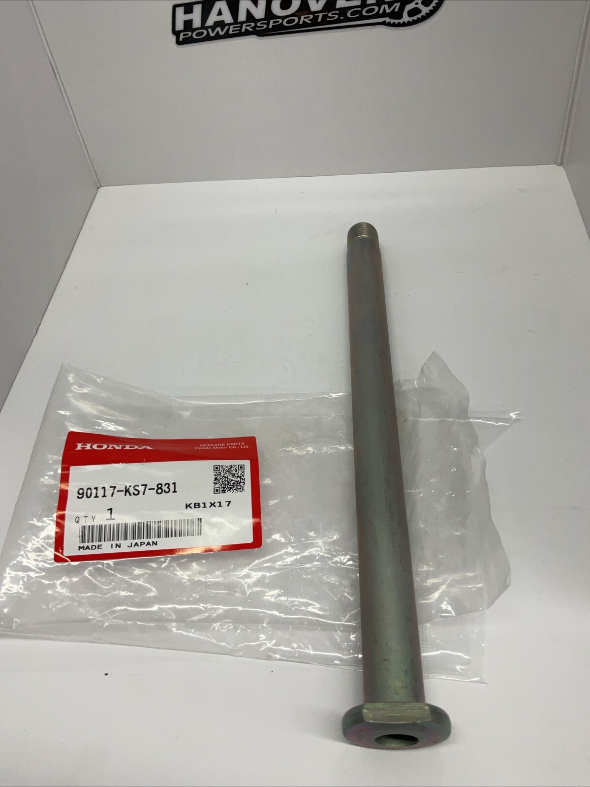 Honda CR500R CR125R CR250R Stock OEM Swing Arm Bolt 90117-KS7-831 In Stock
