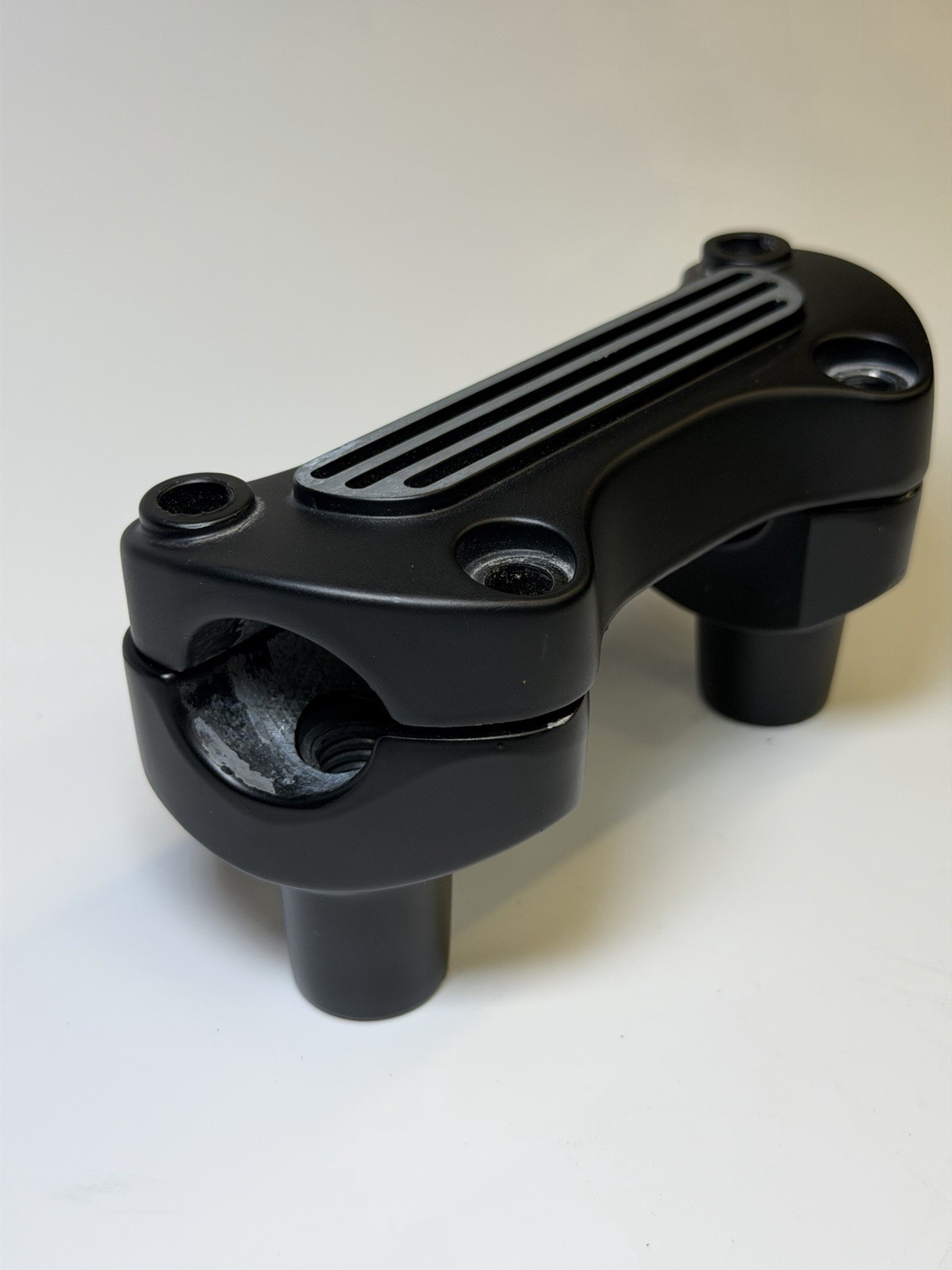 Harley Dyna Evo Super Glide Oem Risers Black 39mm fxr fxd