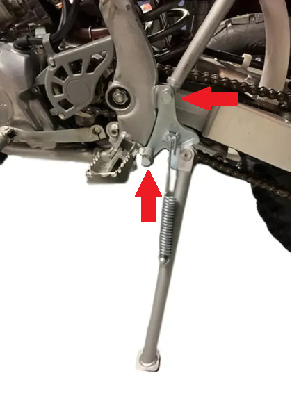Moose Racing Bolt-On Kickstand 0510-0511 for 07-25 Honda CRF150RB Expert
