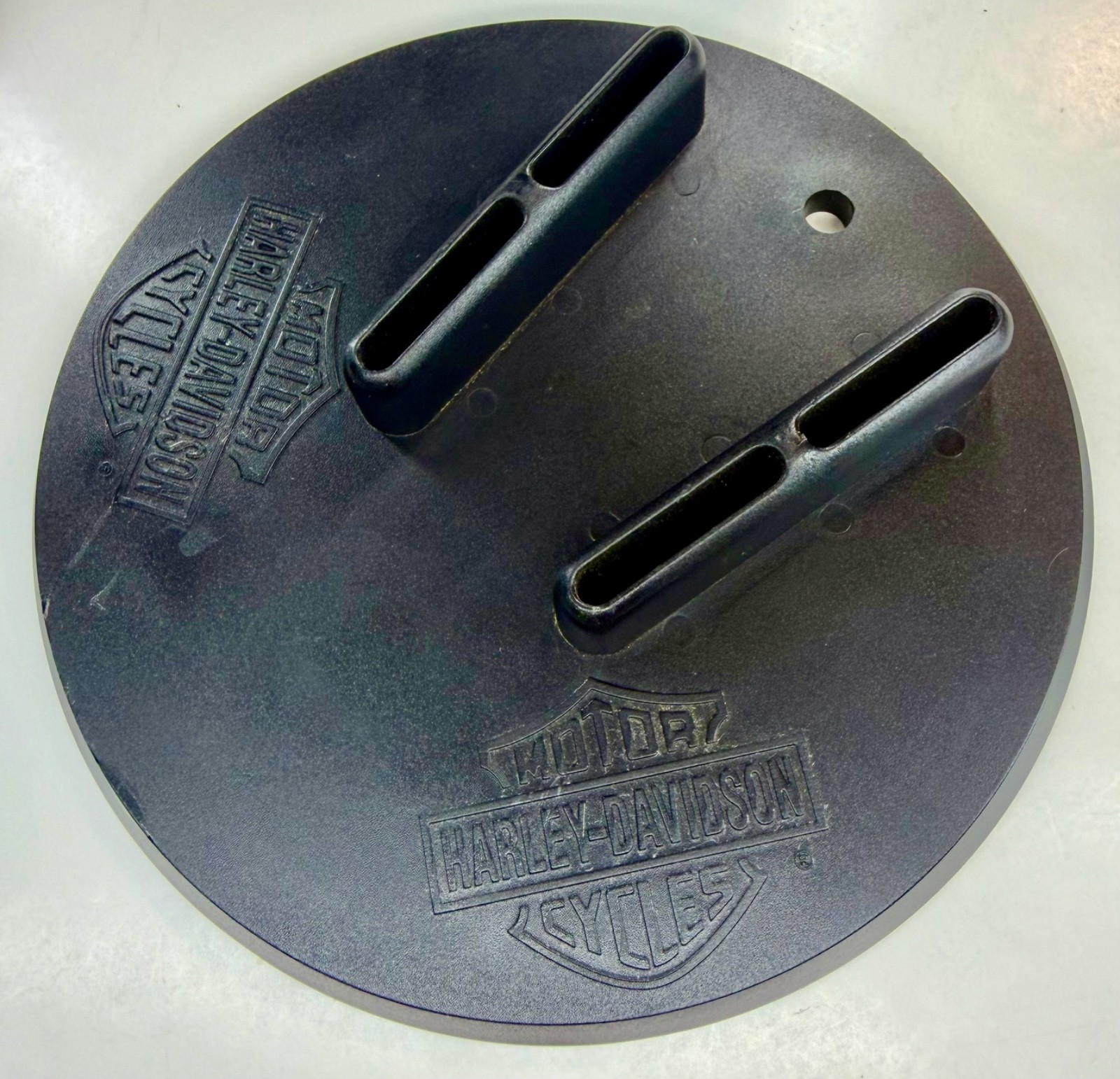 Harley Davidson Kickstand Jiffy Stand Coaster Pad Puck 94647-98 OEM – EXCELLENT