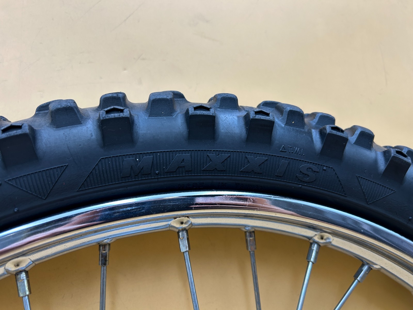 2001-2006 Honda XR100R CRF100F OEM Front Wheel Rim And Tire Complete