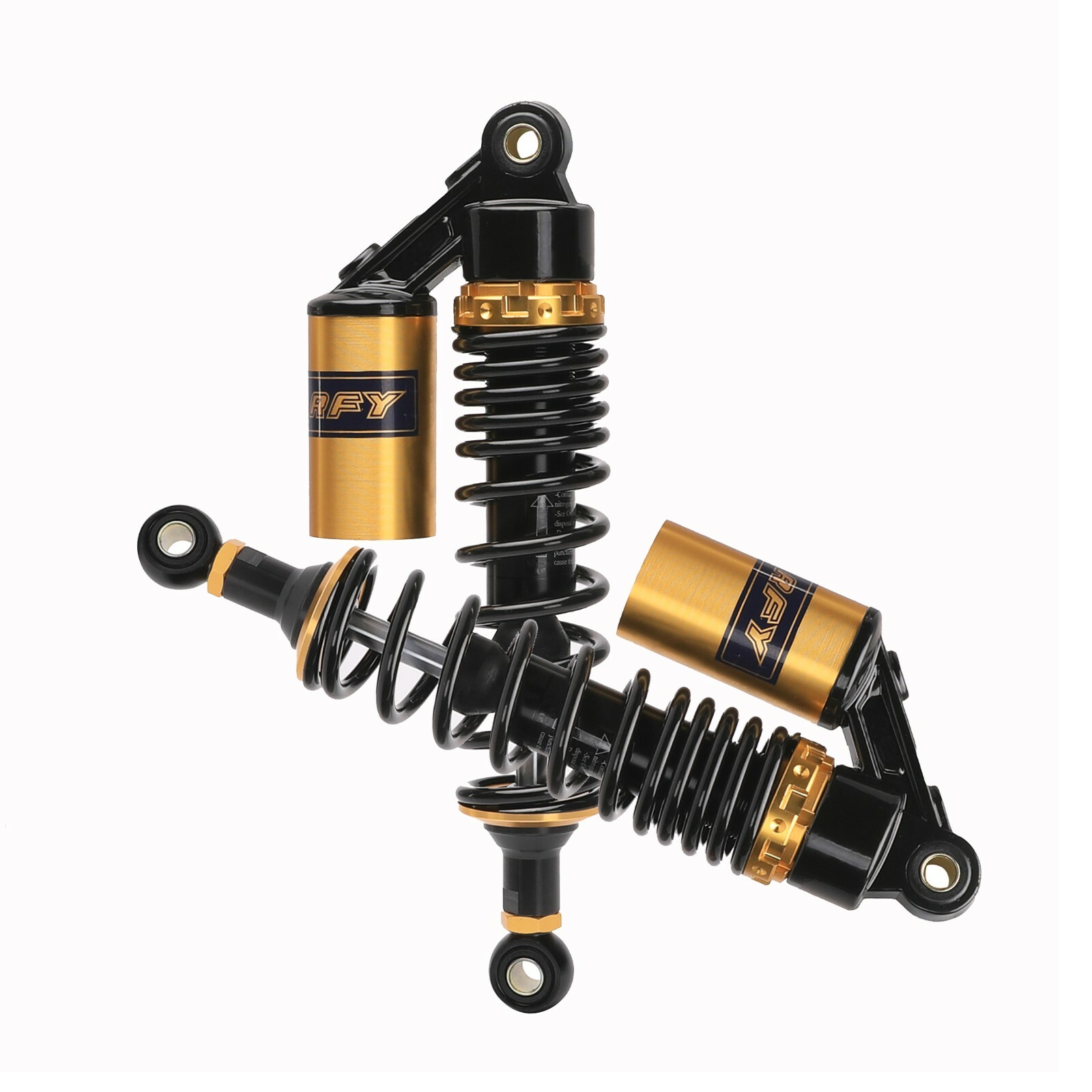 2x RFY 12.5” 320mm Motorcycle Rear Air Shock Absorber Suspension Dirt Pit Bike