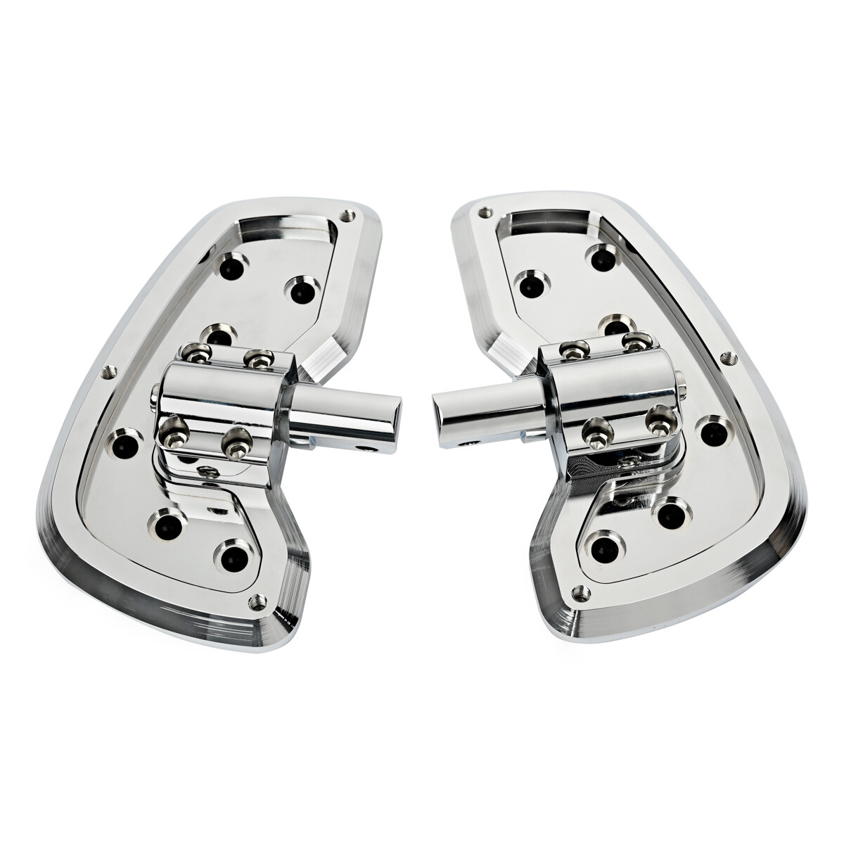 For Indian Scout Sixty 2016-2024 Pair of Rear Passenger Floorboards Foot Pegs