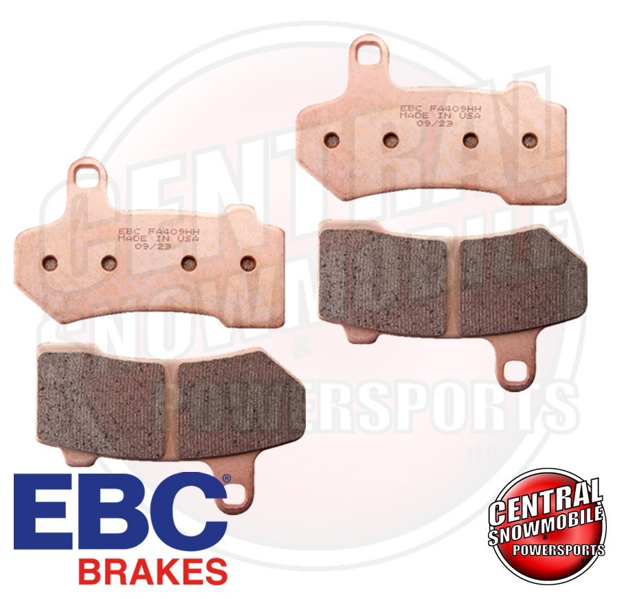 2x Brake Pad Sets Harley Road Glide Street Glide Ultra V-Rod Front Rear FA409HH