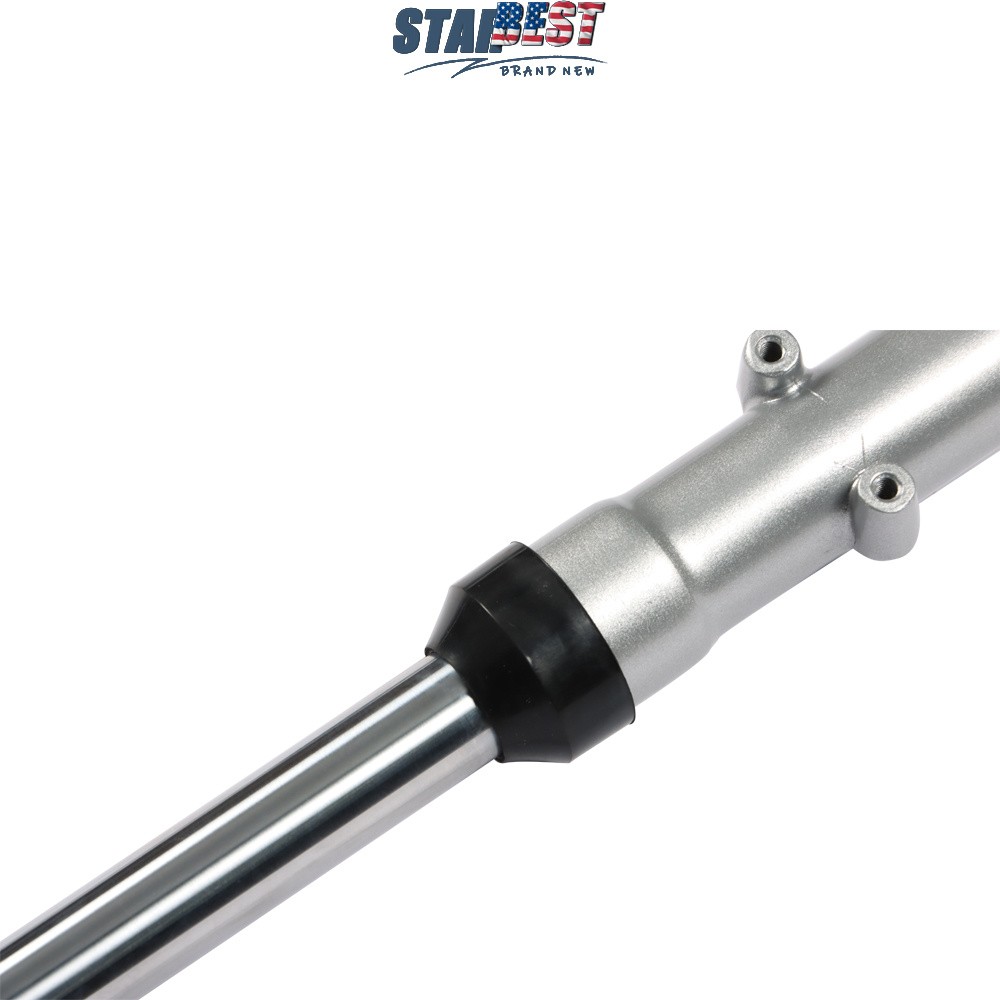 Pair 27″ Front Fork Tubes Shocks Absorber For HONDA CG125 CT90 CT110 Silver New