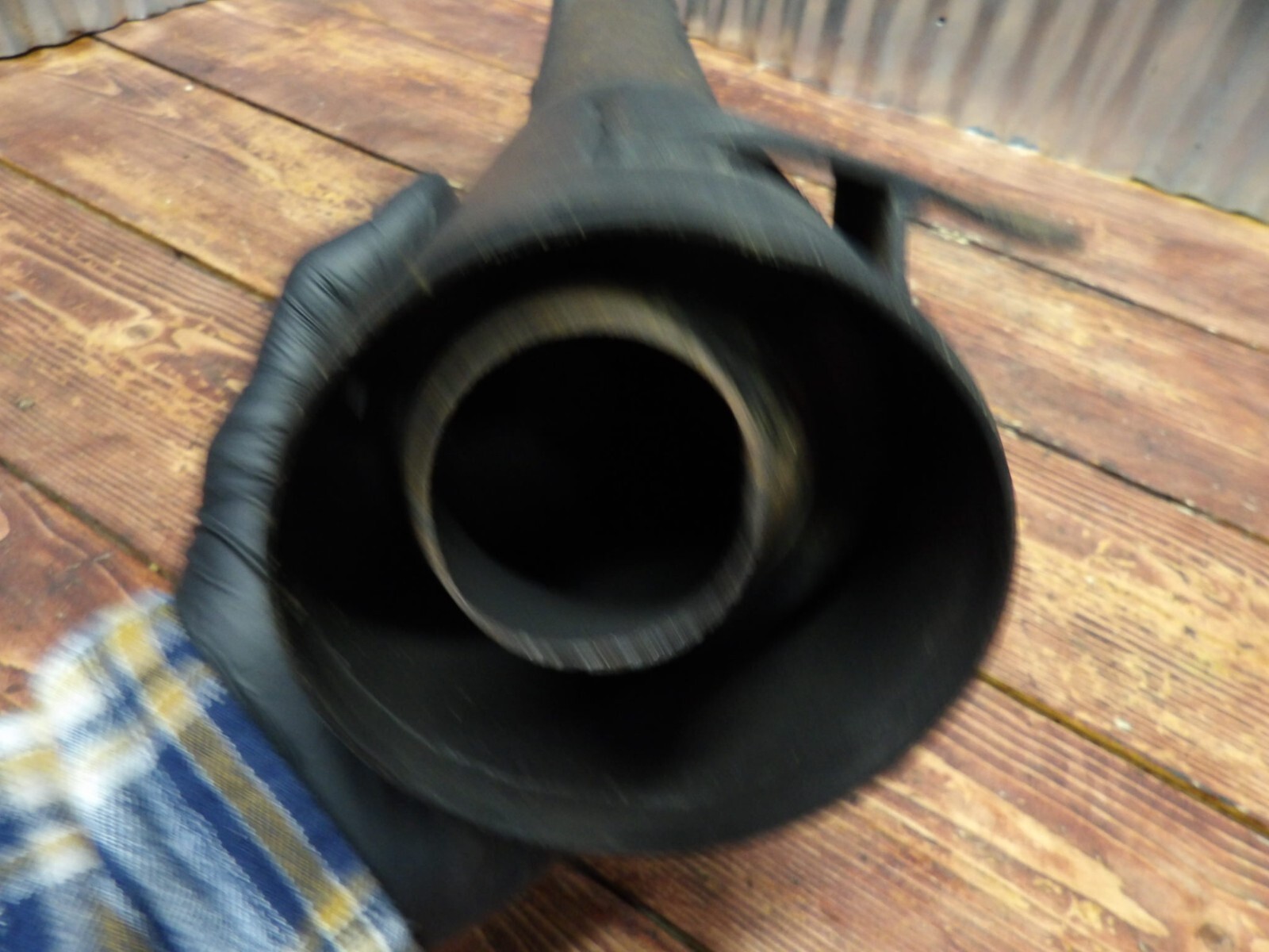 DG EXHAUST PIPE / MUFFLER UNKNOWN FITMENT 26.5″ LENGTH BAFFLED