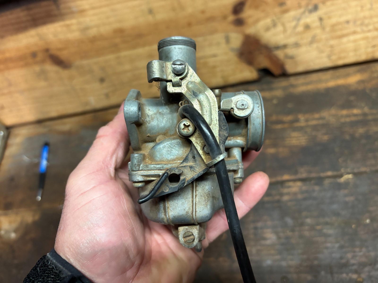 1980 Honda XL100 Carburetor Carb Body Keihin XL 100 PD30A