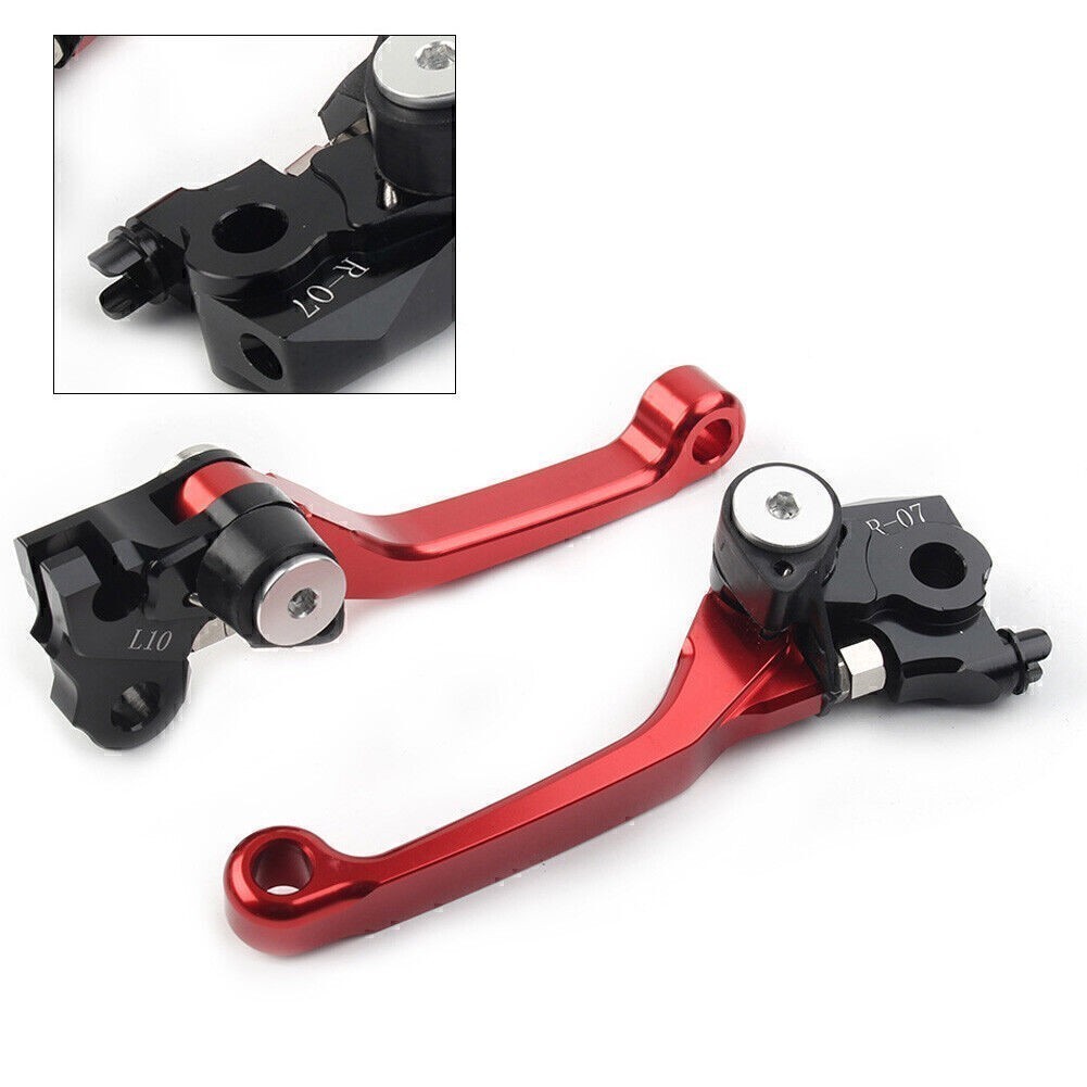 For Honda CRF250R 2007-2022 CRF450R 2007-2020 08 CNC Brake Clutch Levers Pivot