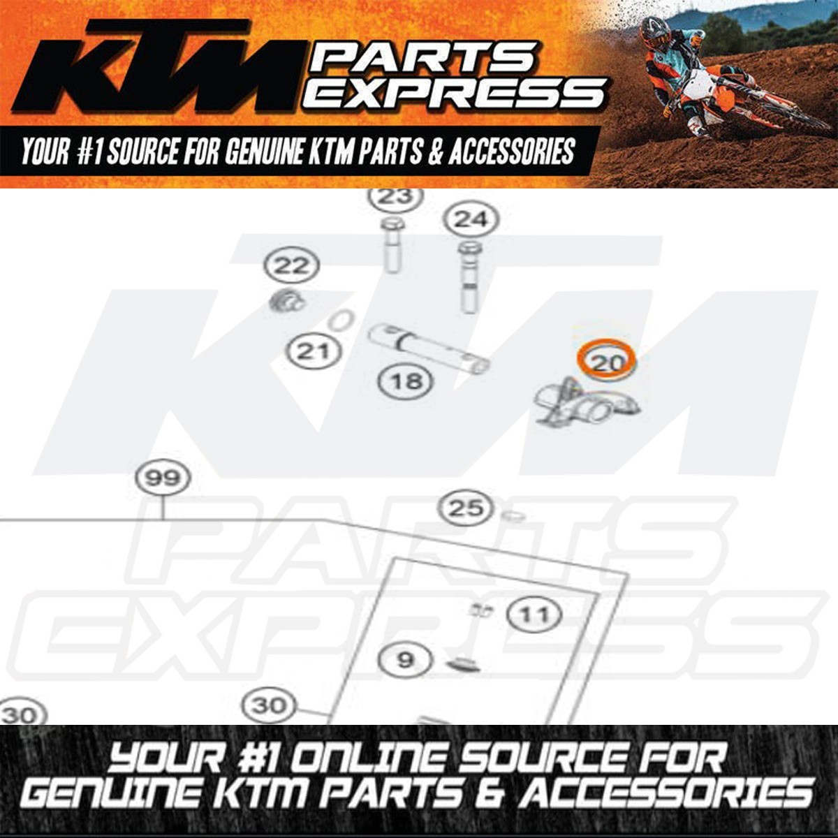 NEW KTM ROCKER ARE INTAKE 450 SX-F XC-F 2013 2014 2015 2016 78936060200