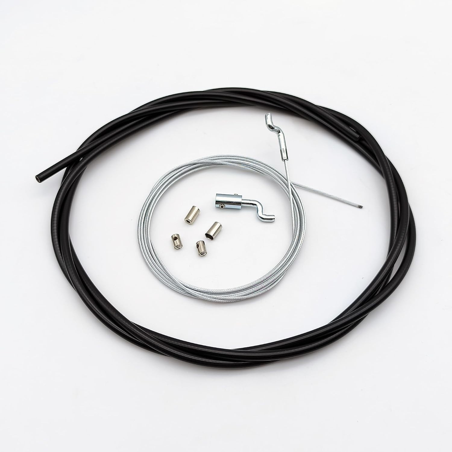 Flexible 2m Throttle Cable for Lawn Mower & Machinery – Easy to Install, Z Shape