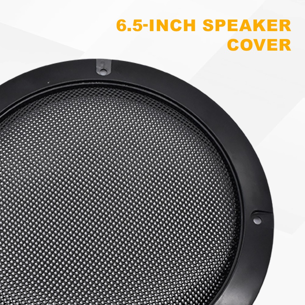 2x 6.5″ Lower Leg Vented Fairing Speaker Cover Mesh Grills for Harley-Davidson