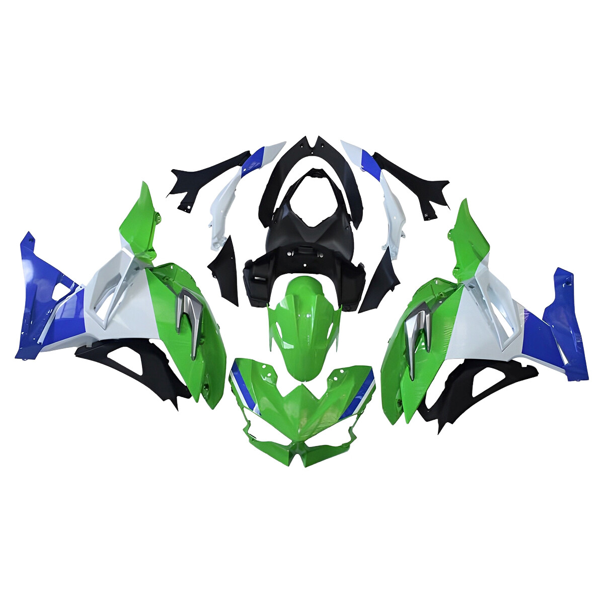 Plastics Fairings Set For Kawasaki Ninja 500 2024 2025 EX500 24 25 ABS Bodywork