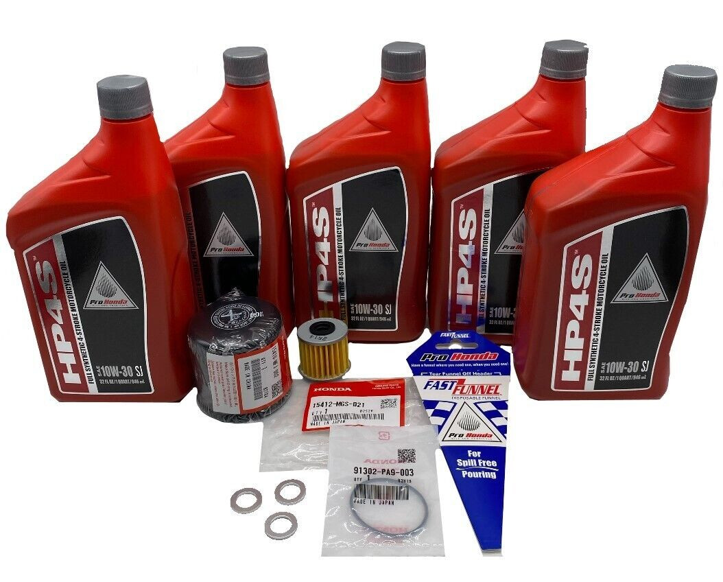 Honda Goldwing 1800 GL1800 DCT Dual Clutch Transmission Synthetic Oil Change Kit