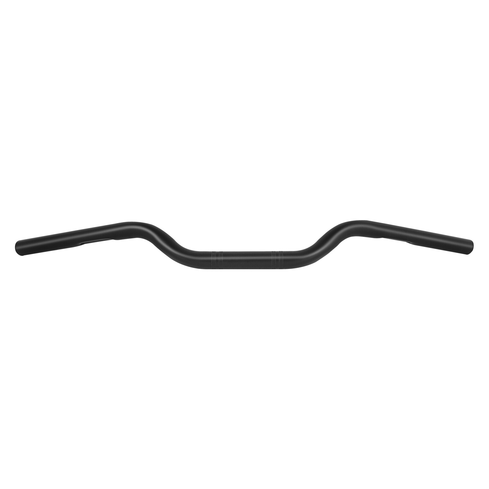 1″ 25mm Motorcycle Tracker Drag Bars Handlebar Black For Triumph Bonneville