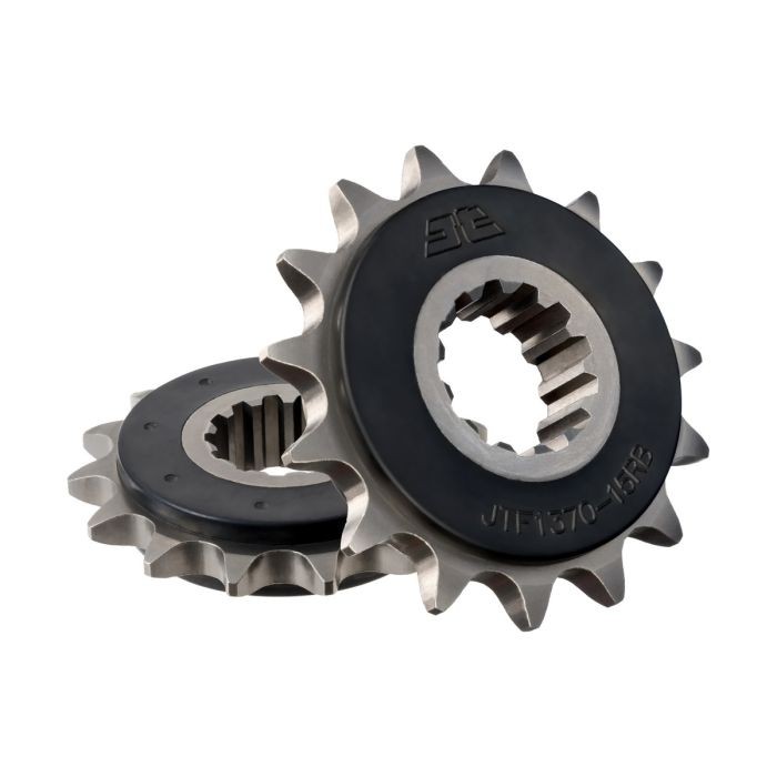 JT Rubber Cushioned Steel Front Sprocket 15T 525