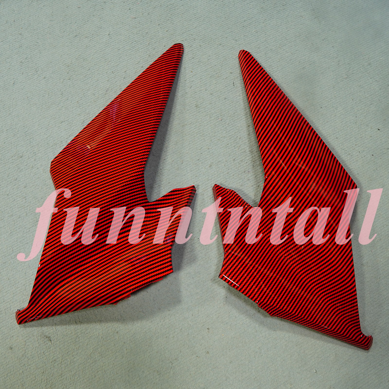 Fairing Kit For Honda CBR400R/ 500R 2024-2025 Red Carbon Fiber Pattern ABS Body
