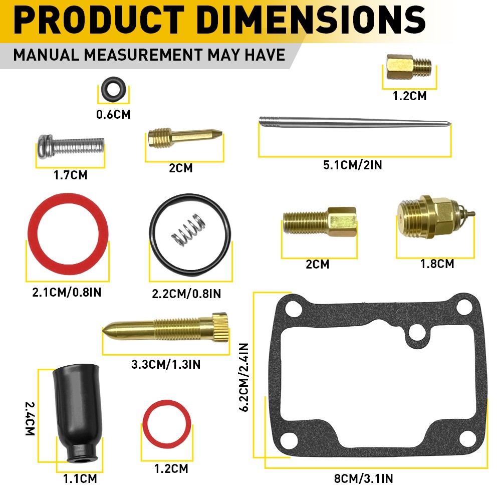 Carburetor Carb Rebuild Kit Repair For Mikuni Vm30 Vm32 Vm34 Vm 30mm 32mm 34mm
